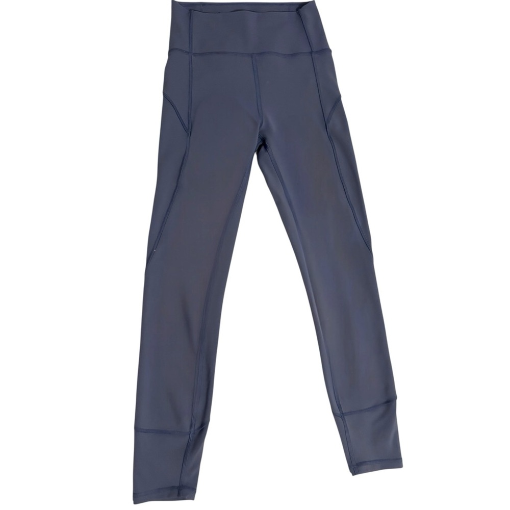 Lululemon In Movement 7/8 Tight 25” Thunder Blue Leggings Athleisure Size 4